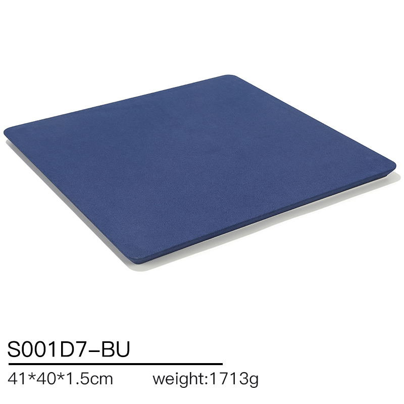 S001 Blue DIGU Handmade Microfiber Jewelry Display Set for necklace ring