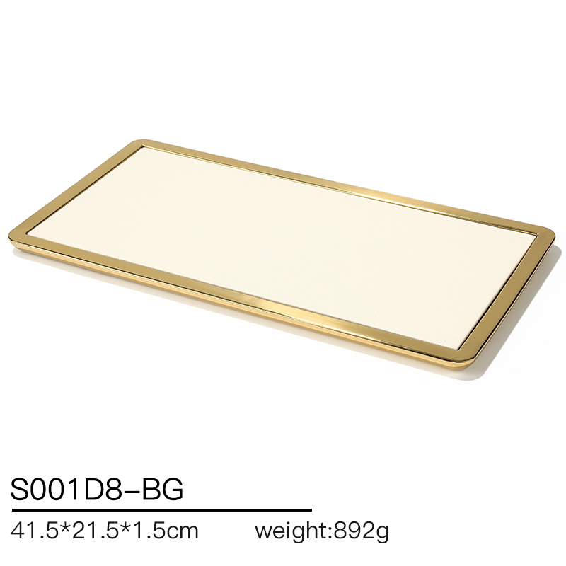 S001 Beige DIGU Handmade high quality Microfiber Necklace Ring Earring Jewelry Display Set