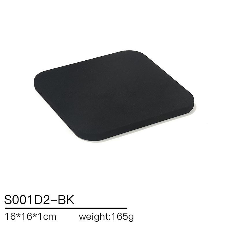 S001 Black DIGU Microfiber Jewelry Display Set Earring Display Holder Necklace Jewelry Counter Display Props