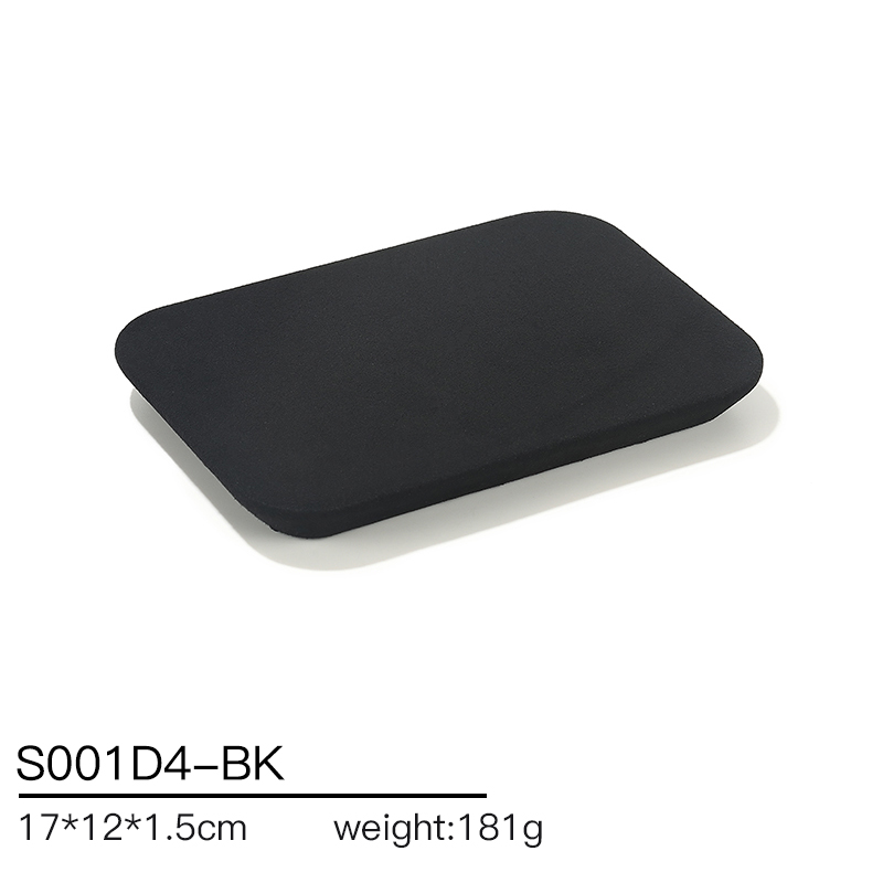 S001 Black DIGU Microfiber Jewelry Display Set Earring Display Holder Necklace Jewelry Counter Display Props