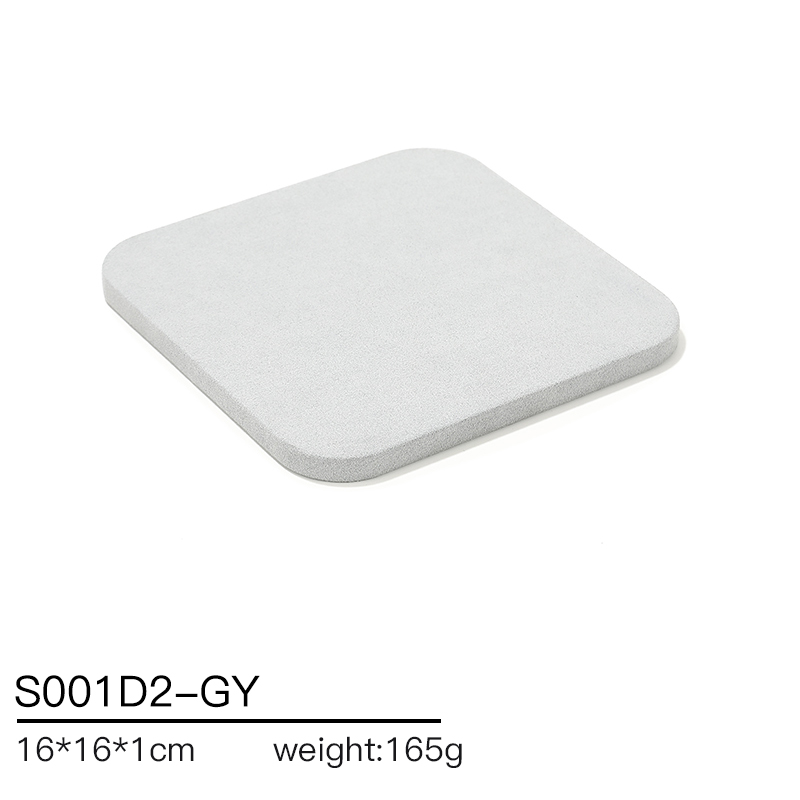 S001 Gray DIGU Handmade Microfiber Jewelry Display Stand Exhibitor Organizer Holder Jewelry Display Set