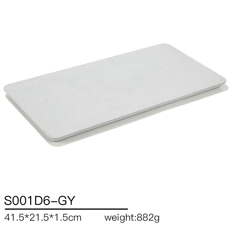 S001 Gray DIGU Handmade Microfiber Jewelry Display Stand Exhibitor Organizer Holder Jewelry Display Set