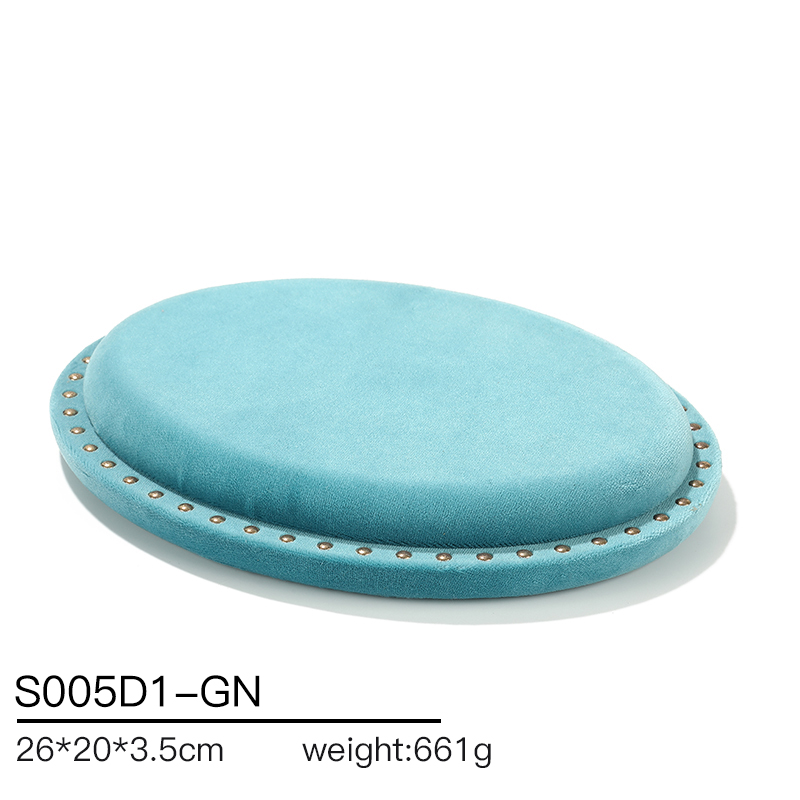 S005 Green DIGU Velvet Jewelry Display Stand Luxury Jewelry Display props for Ring Earrings Bracelet