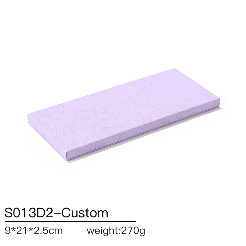 S013 DIGU Luxury Classic Microfiber Jewelry Display Stand Necklace Earrings Stand Ring Tray Display set