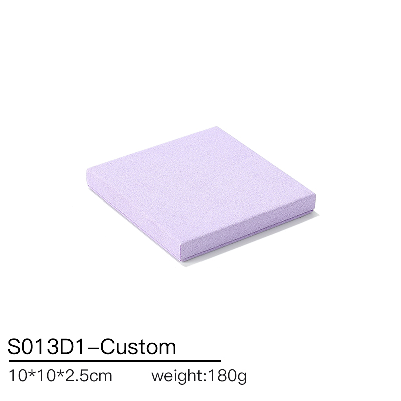 S013 DIGU Luxury Classic Microfiber Jewelry Display Stand Necklace Earrings Stand Ring Tray Display set