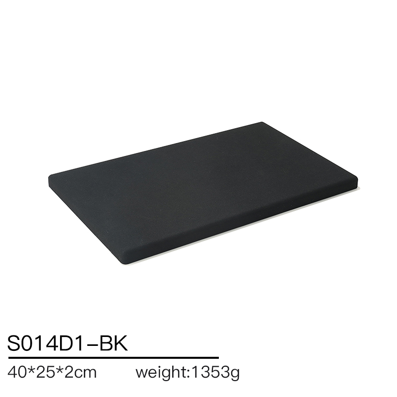 S014 Black DIGU Luxury Microfiber Jewelry Display Props with Metal Base