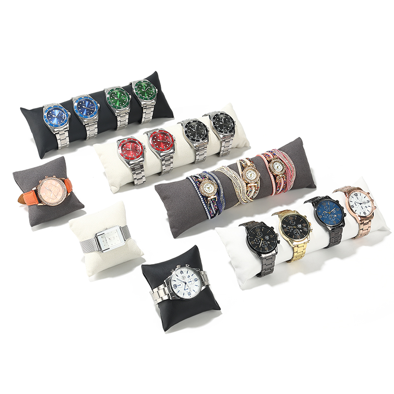 S009 DIGU Custom Luxury Microfiber PU Pillow for Bracelet Watch Jewelry Container