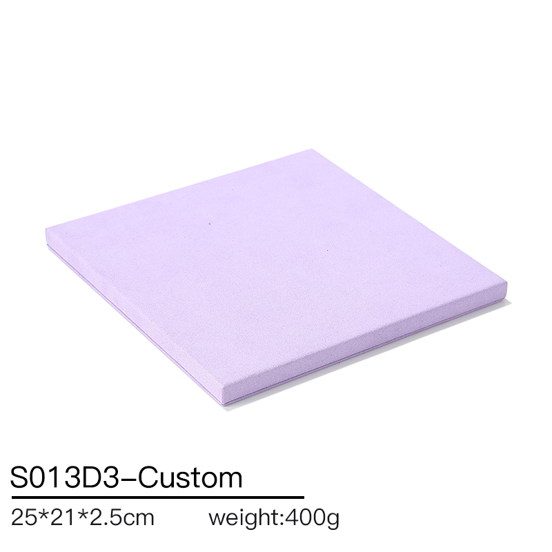 S013 DIGU Luxury Classic Microfiber Jewelry Display Stand Necklace Earrings Stand Ring Tray Display set