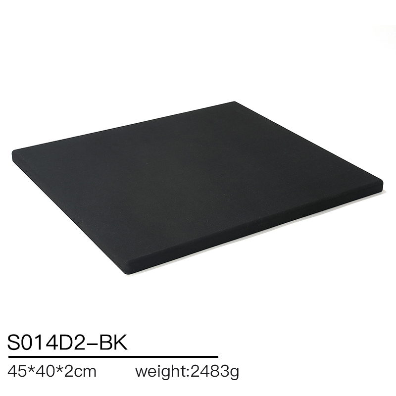 S014 Black DIGU Luxury Microfiber Jewelry Display Props with Metal Base