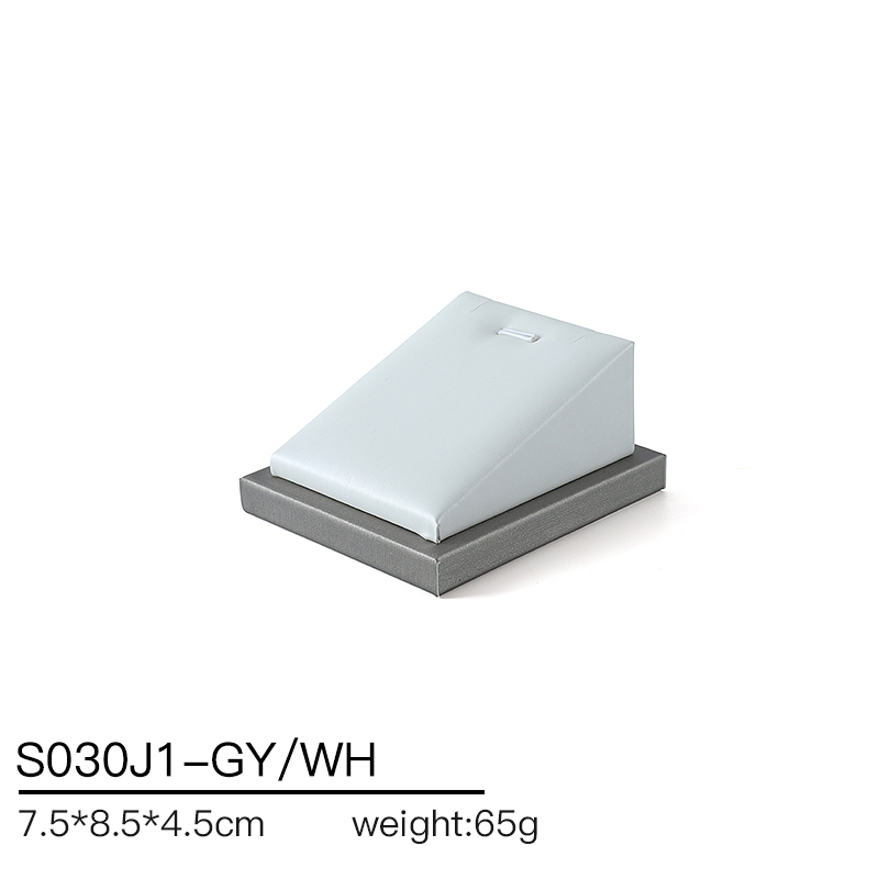 S030 DIGU Handmade Custom PU Leather Jewelry Display Set for Ring Bracelet Necklace Earring