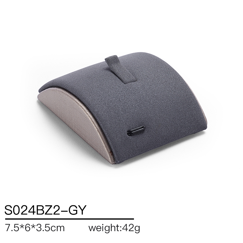 S024 Gray DIGU Luxury Microfiber Jewelry Display Set