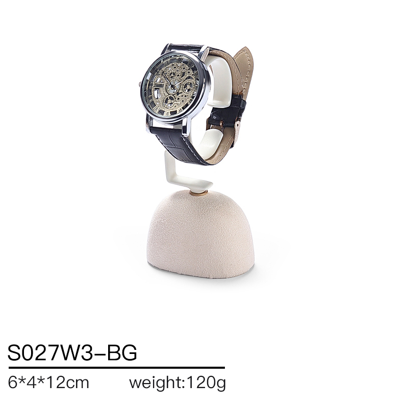 S027 Beige DIGU Luxury Microfiber Jewelry Display Set