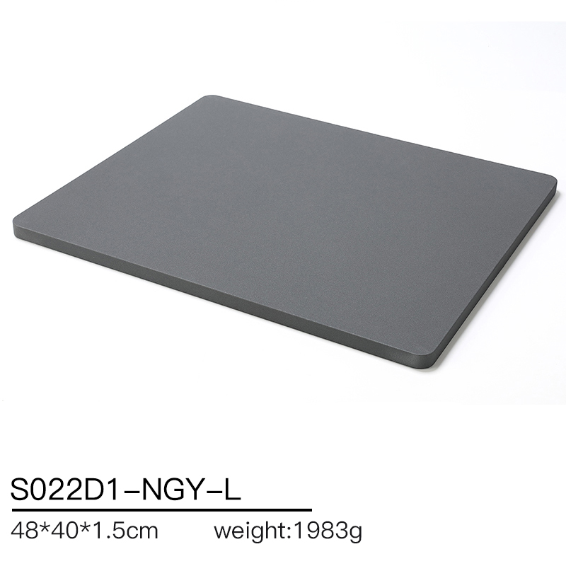 S022 Dark grey DIGU PU Leather Plastic with Metal Luxury Jewelry Display Set for Rings Earrings Necklace