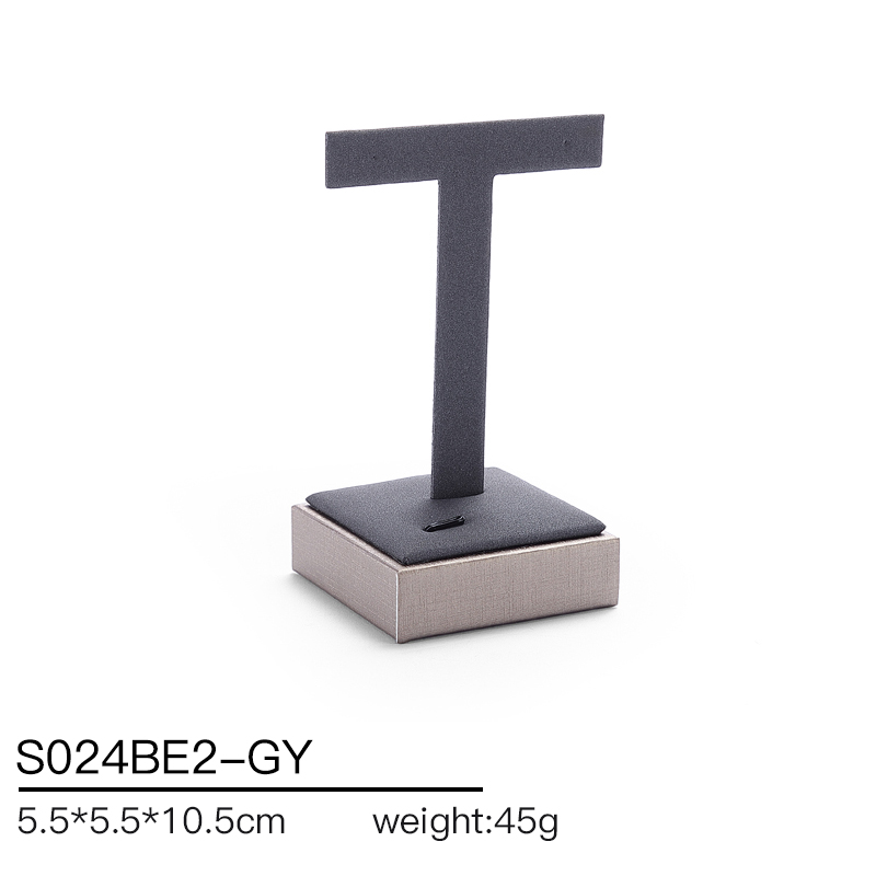 S024 Gray DIGU Luxury Microfiber Jewelry Display Set