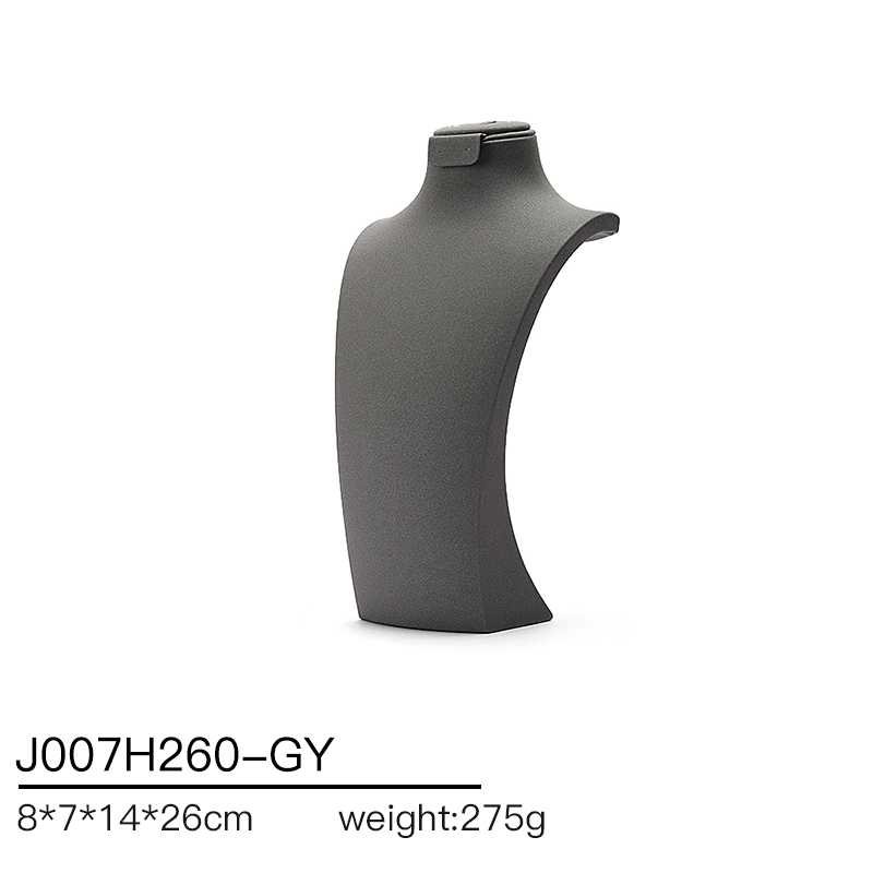 S024 Gray DIGU Luxury Microfiber Jewelry Display Set