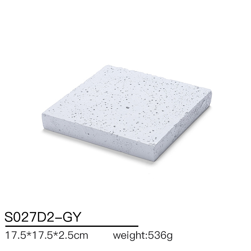 S027 Gray DIGU Handmade Microfiber Ring Bracelet Necklace Earring Holder Stand Jewelry Display Set