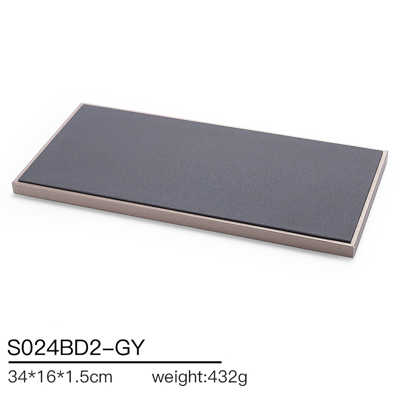 S024 Gray DIGU Luxury Microfiber Jewelry Display Set