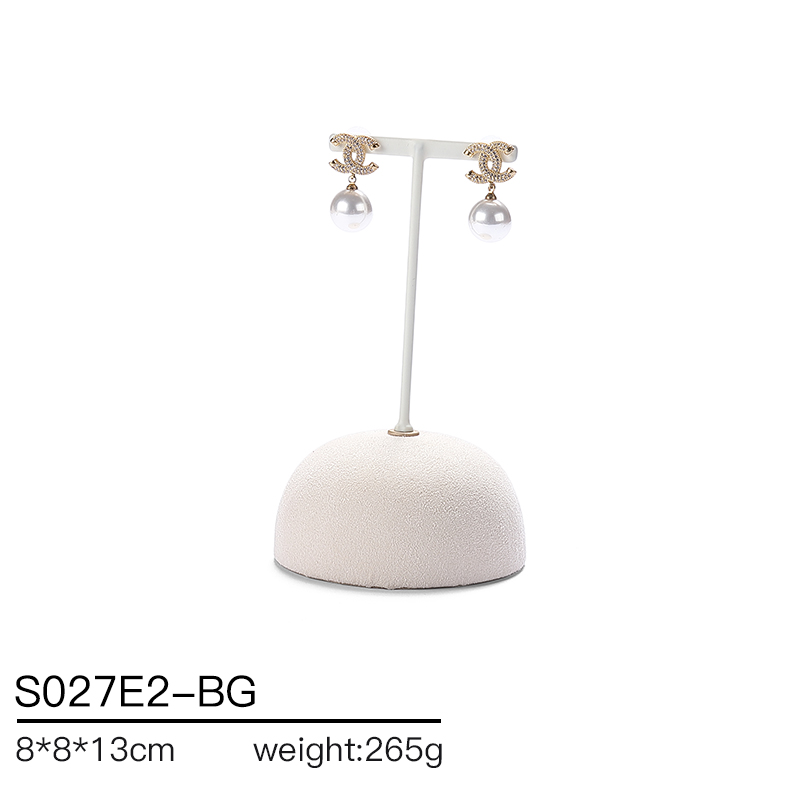 S027 Beige DIGU Luxury Microfiber Jewelry Display Set