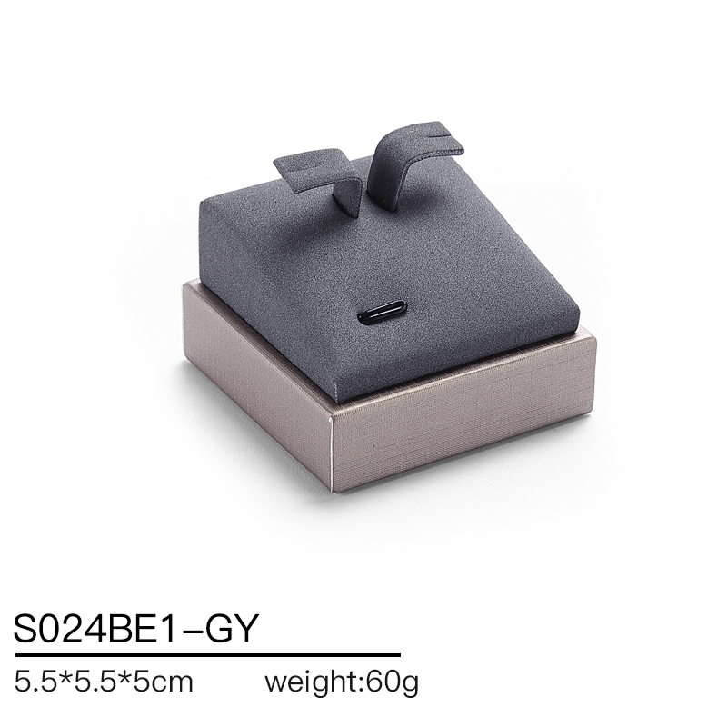 S024 Gray DIGU Luxury Microfiber Jewelry Display Set