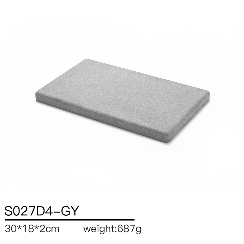 S027 Gray DIGU Handmade Microfiber Ring Bracelet Necklace Earring Holder Stand Jewelry Display Set