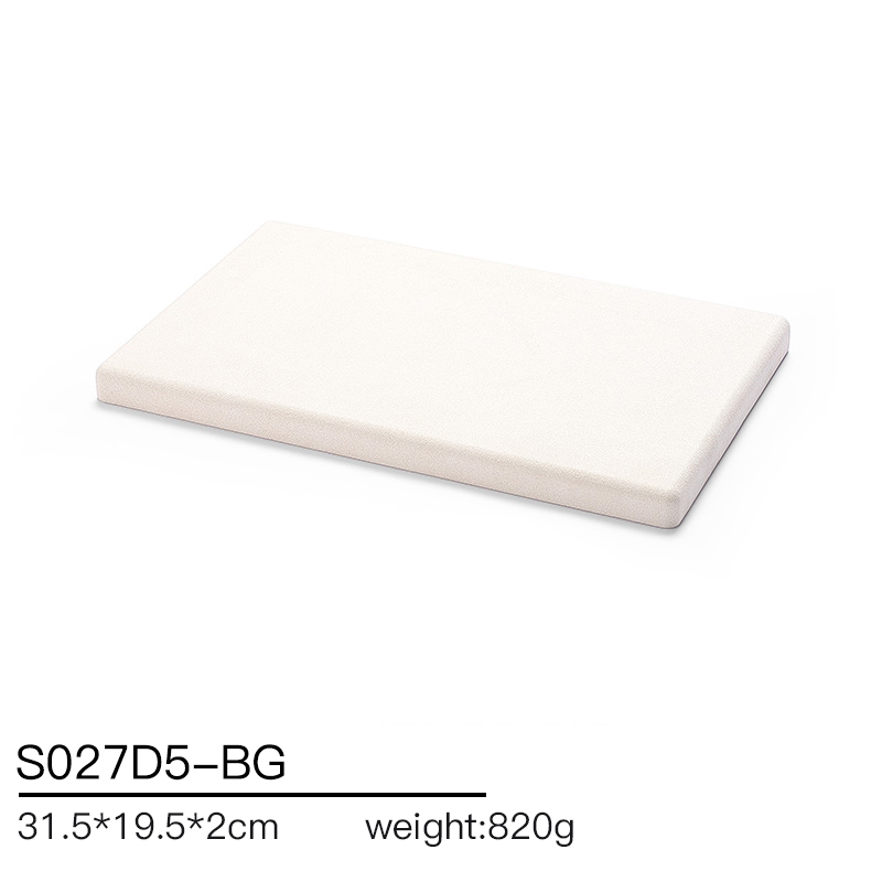 S027 Beige DIGU Luxury Microfiber Jewelry Display Set