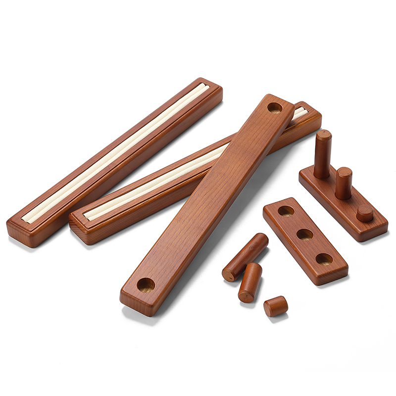 DIGU New Style Luxury Wood with Microfiber Ring Watch Display Stand