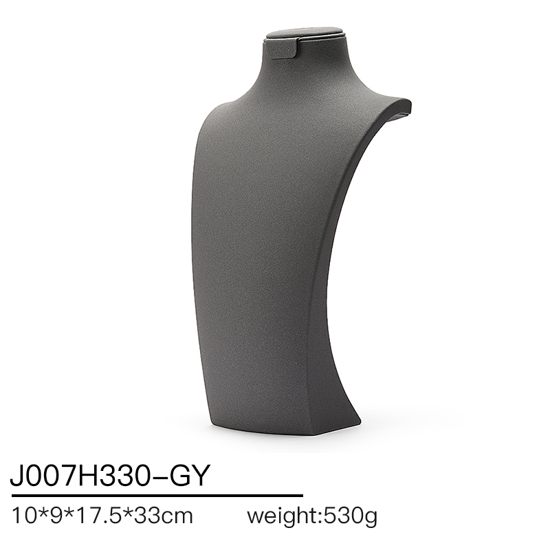 S024 Gray DIGU Luxury Microfiber Jewelry Display Set