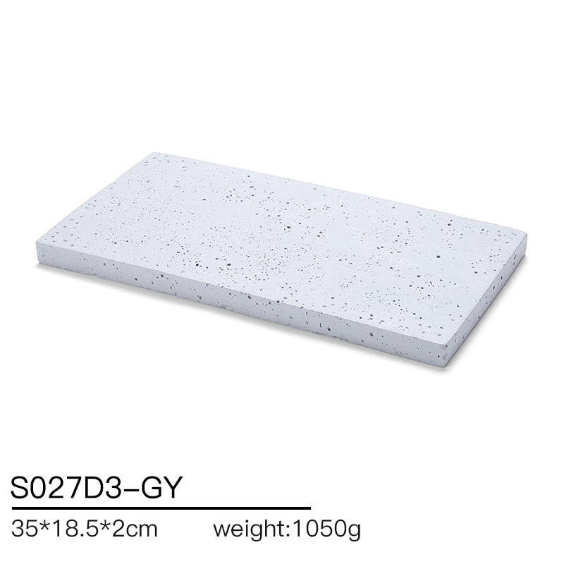 S027 Gray DIGU Handmade Microfiber Ring Bracelet Necklace Earring Holder Stand Jewelry Display Set