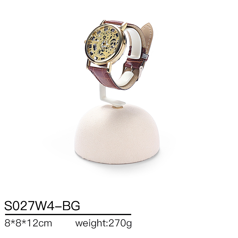 S027 Beige DIGU Luxury Microfiber Jewelry Display Set