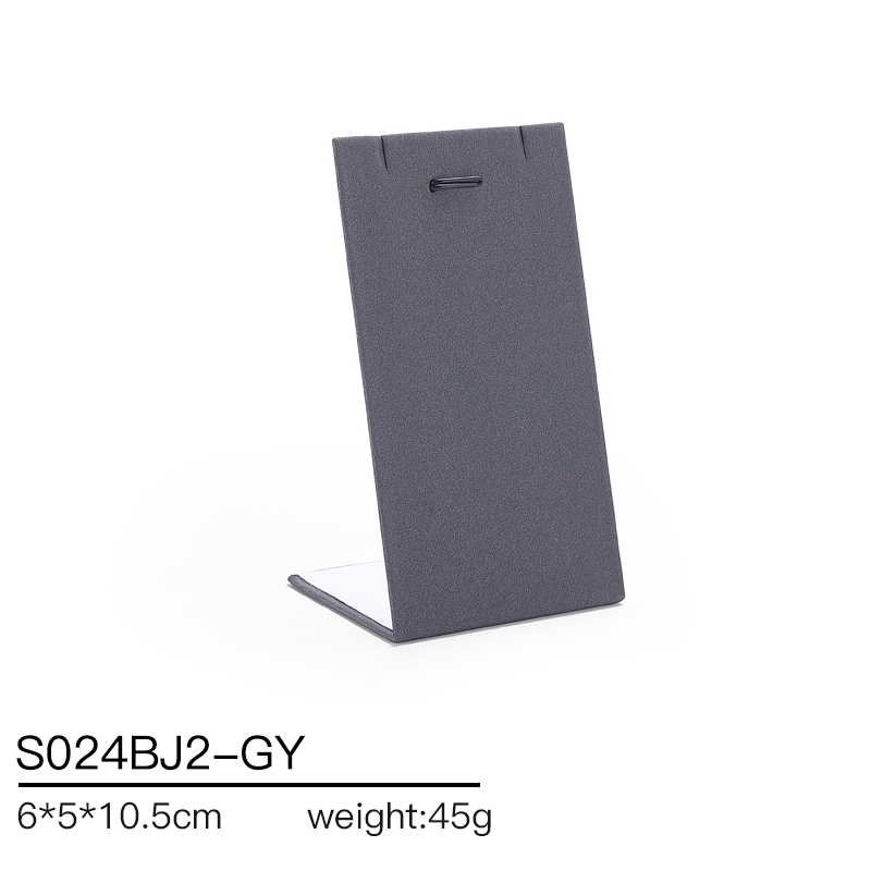 S024 Gray DIGU Luxury Microfiber Jewelry Display Set