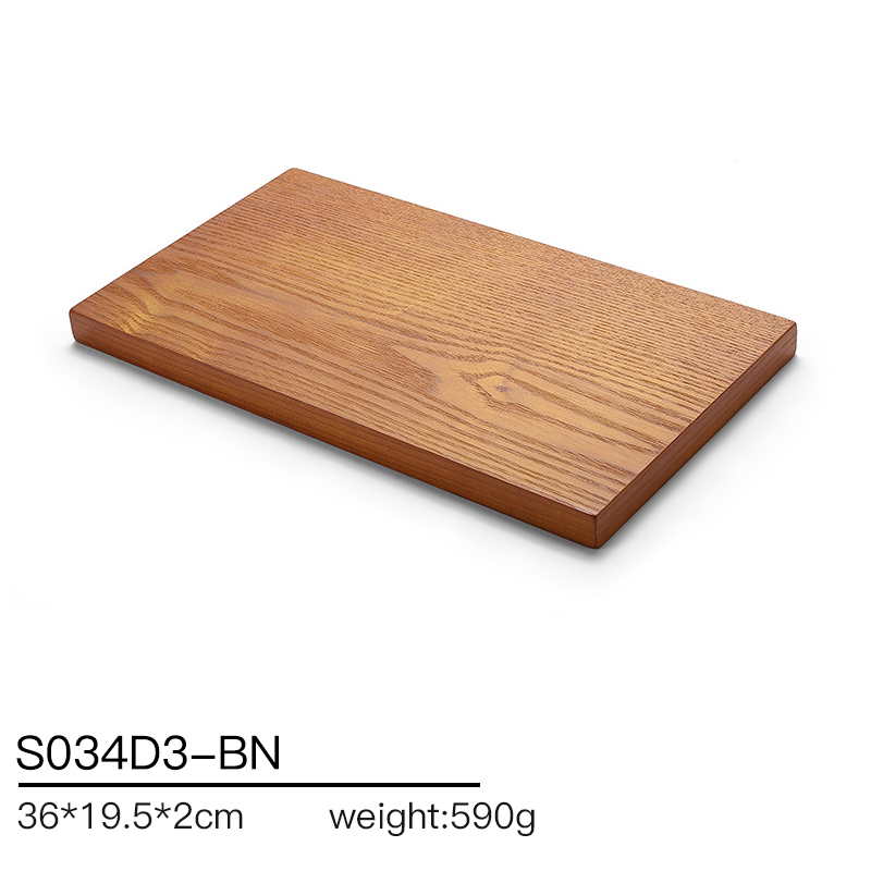 S034 Beige DIGU Handmade Microfiber Wood Jewelry Display Props