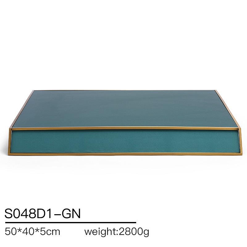 S048 GreenDIGU Fashion Metal with Leather Jewellery Display Stand Props