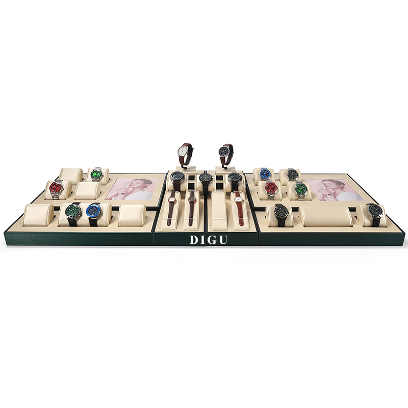 S054 DIGU High Quality Pu Leather Bracelets Bracelet Watches Jewelry Props Watch Props Display Stand