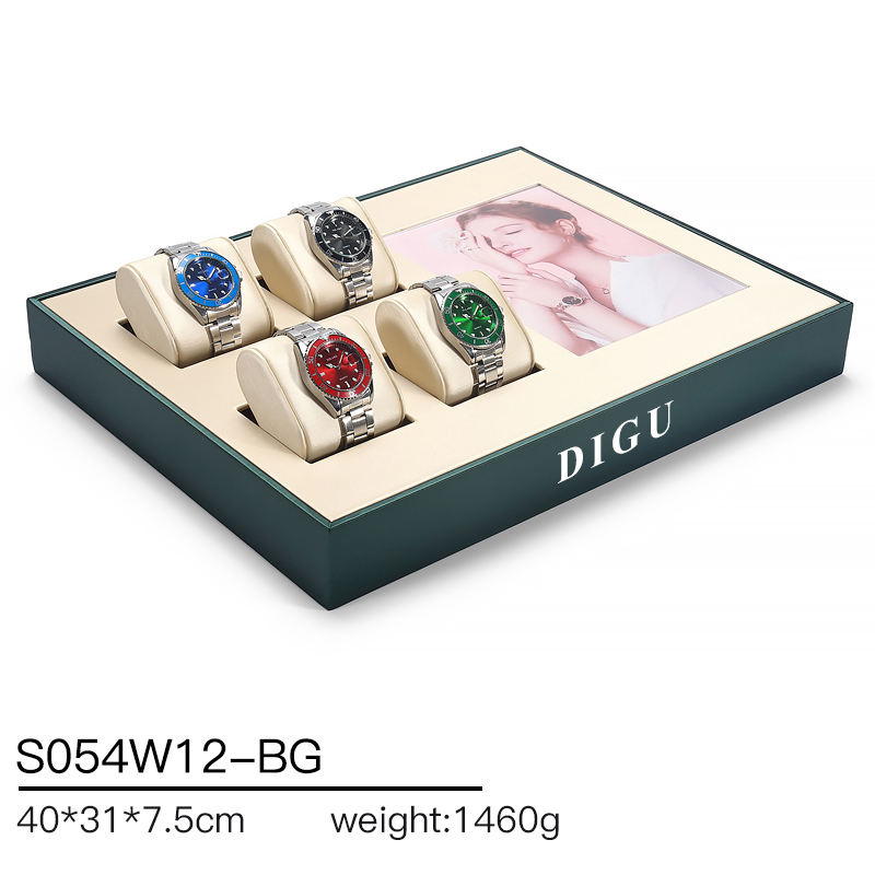 S054 DIGU High Quality Pu Leather Bracelets Bracelet Watches Jewelry Props Watch Props Display Stand