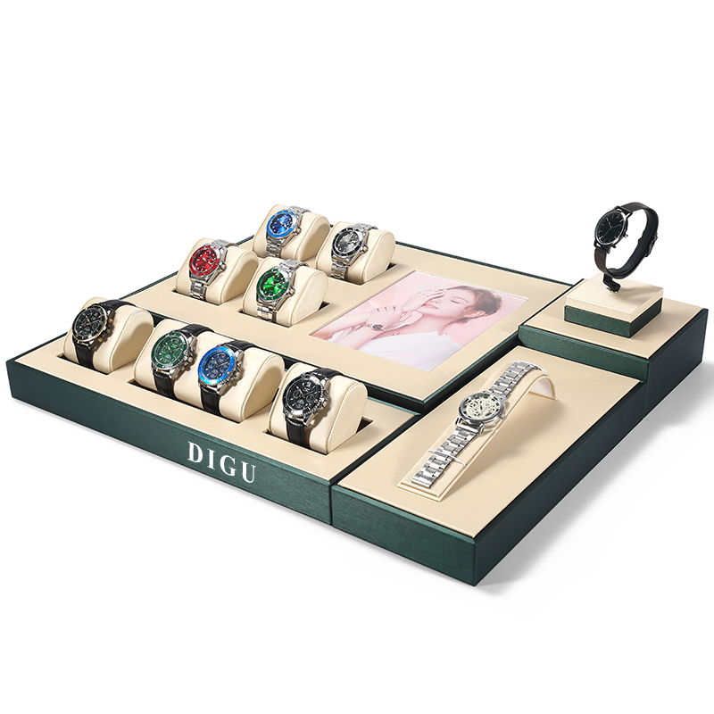 S054 DIGU High Quality Pu Leather Bracelets Bracelet Watches Jewelry Props Watch Props Display Stand
