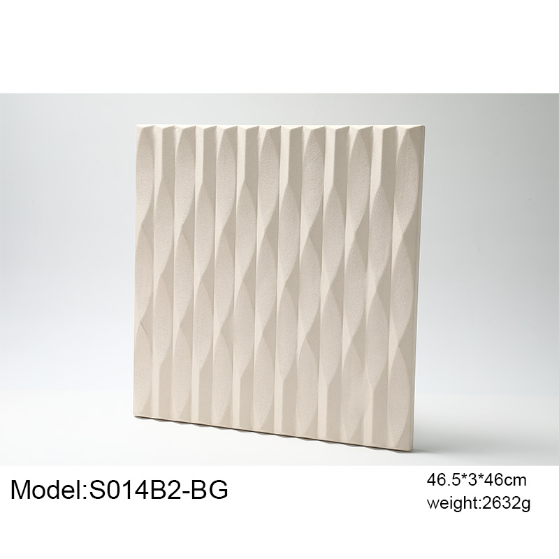 S014 Beige DIGU Luxury Microfiber with Metal Base Elegant Display Props