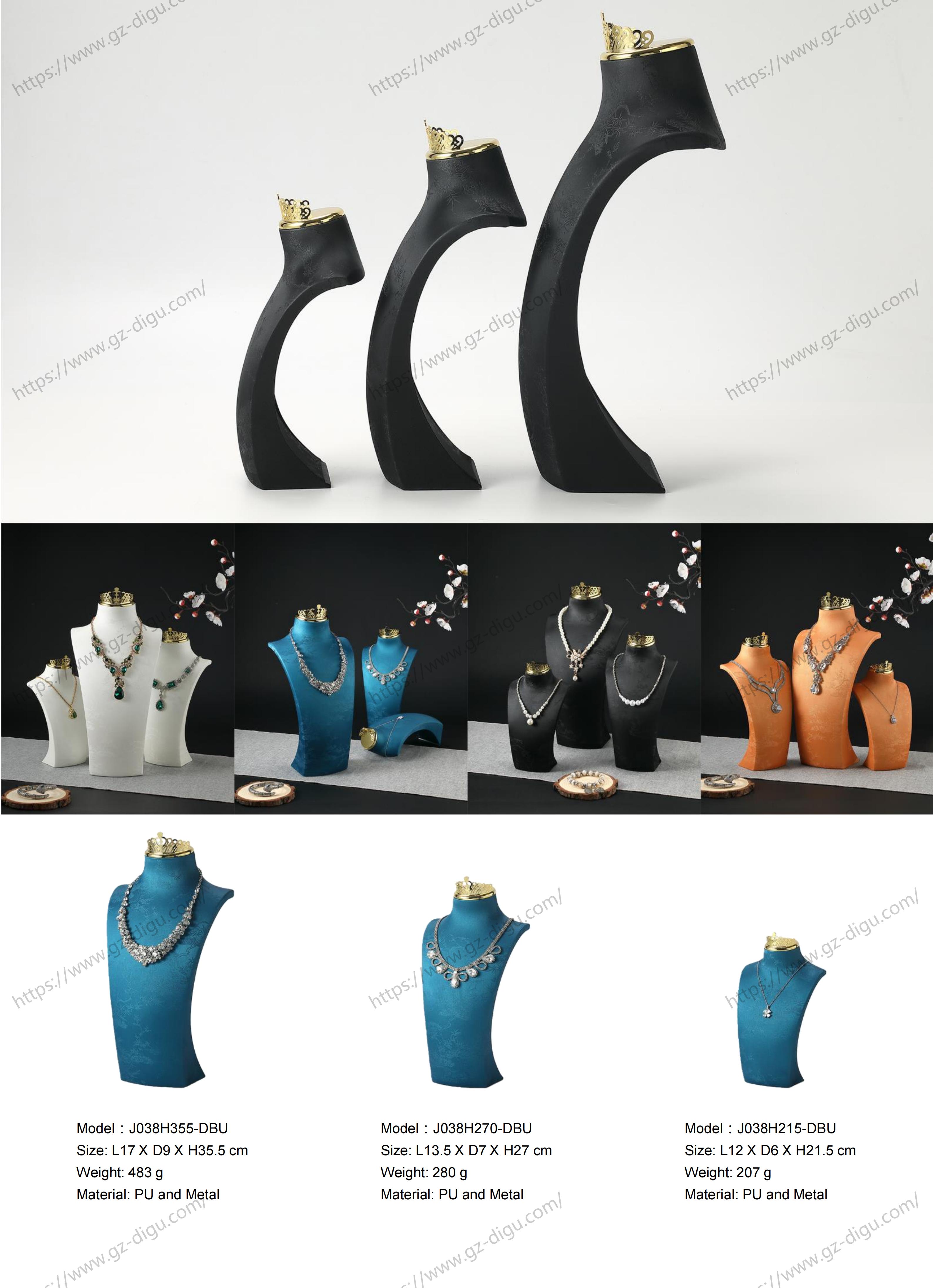 Necklace Display Bust - Vintage Style Jewelry Stand | DIGUexquisite