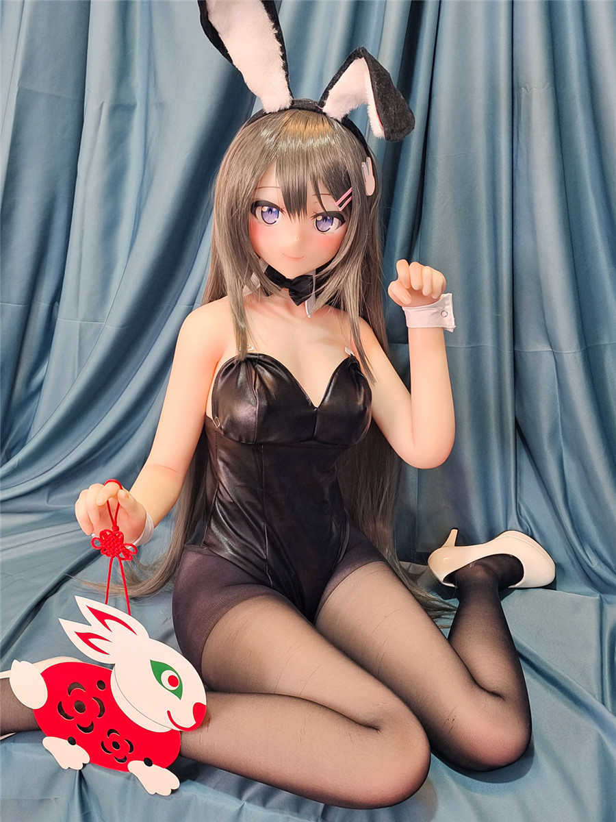 155cm C-Cup Head#88 Anime Silicone Sex Doll Bunny