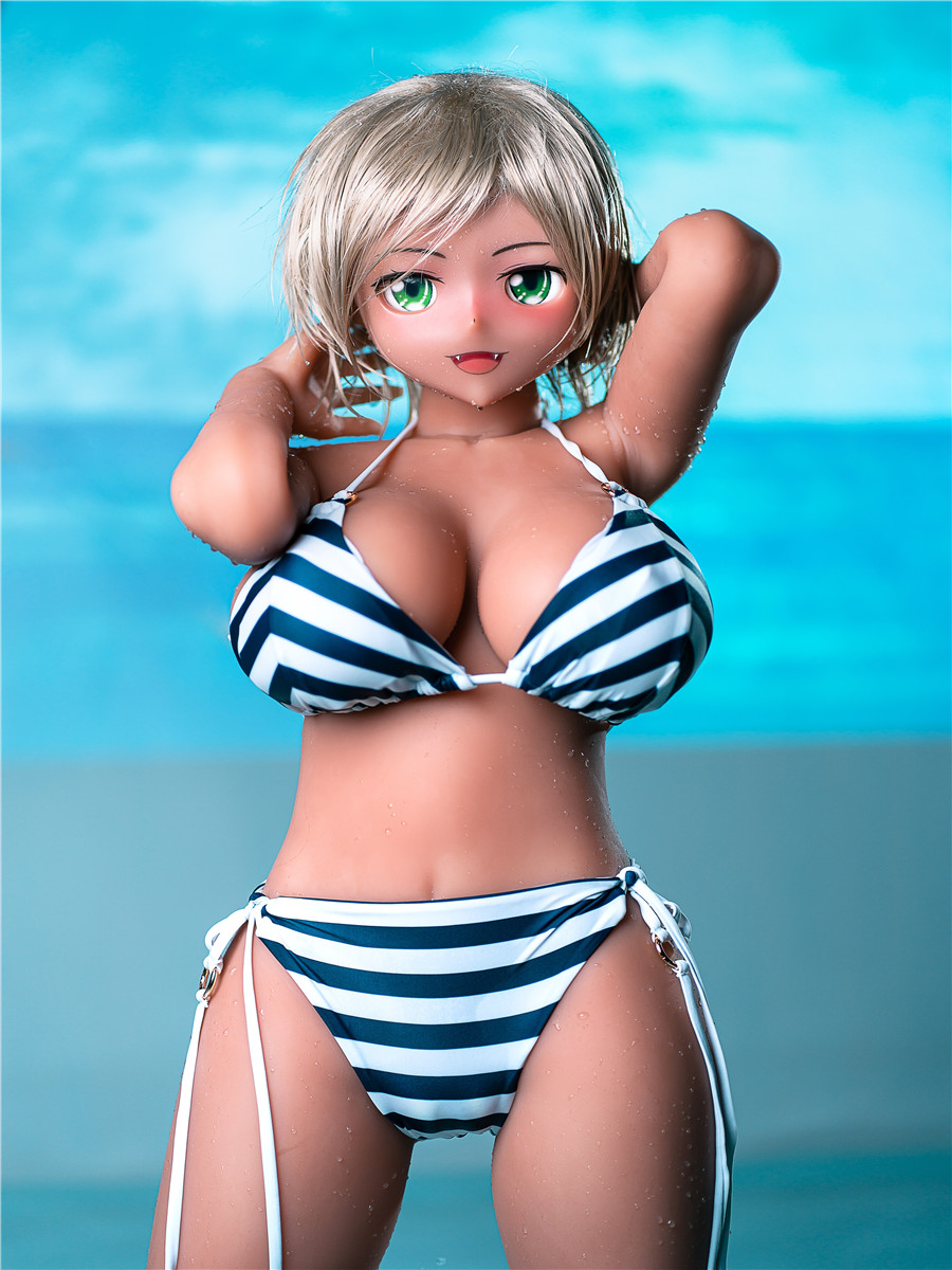 155cm #S1 Champagne H-cup Big Tits Sex Doll Anime Bikini
