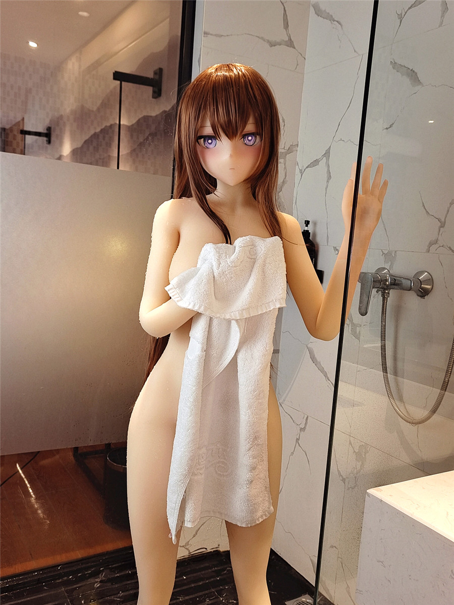 155cm Head#77 C-cup Silicone Head TPE Head Anime Cosplay Sex Doll