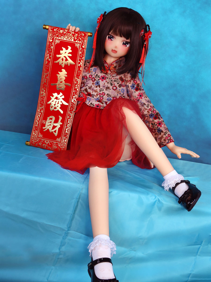 135cm Slim Body Head#65 Slicone Love Doll New Year Anime Cute