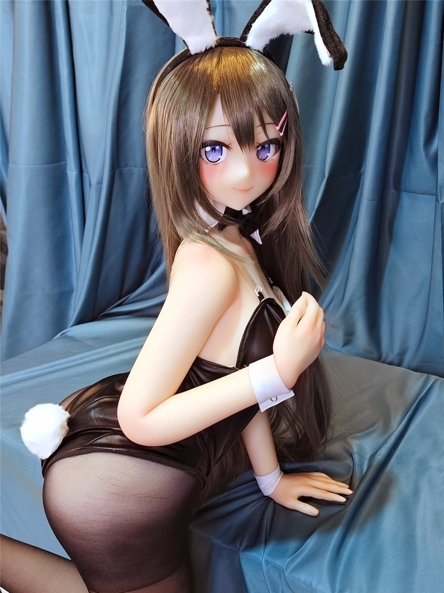 155cm C-Cup Head#88 Anime Silicone Sex Doll Bunny