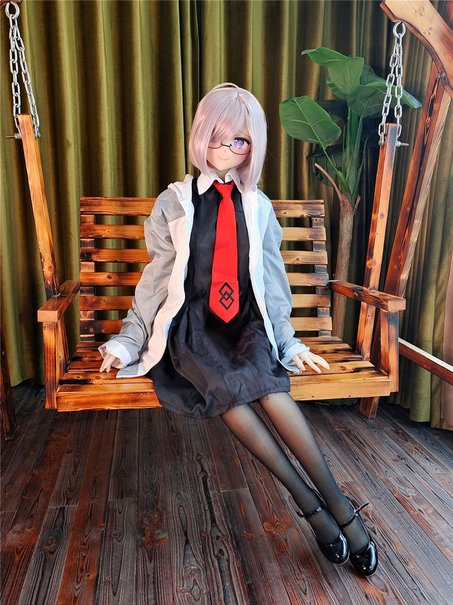 155cm Head#76 C-cup Silicone Head TPE Body Cosplay Love Doll