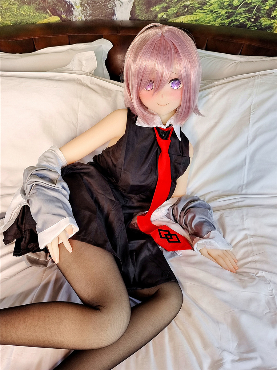 155cm Head#76 C-cup Silicone Head TPE Body Cosplay Love Doll