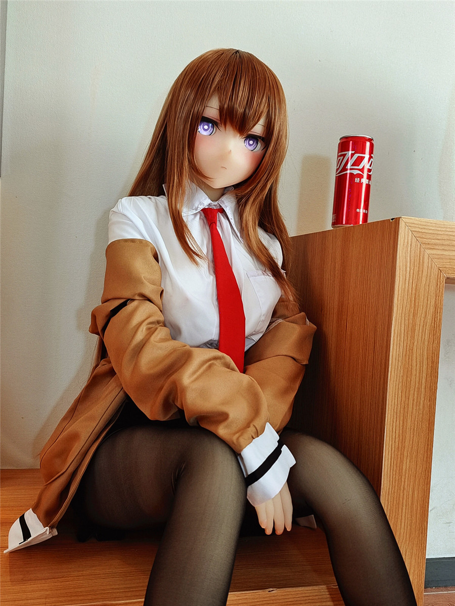 155cm Head#77 C-cup Silicone Head TPE Head Anime Cosplay Sex Doll
