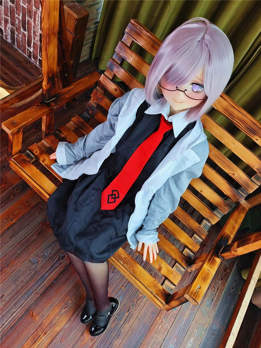 155cm Head#76 C-cup Silicone Head TPE Body Cosplay Love Doll