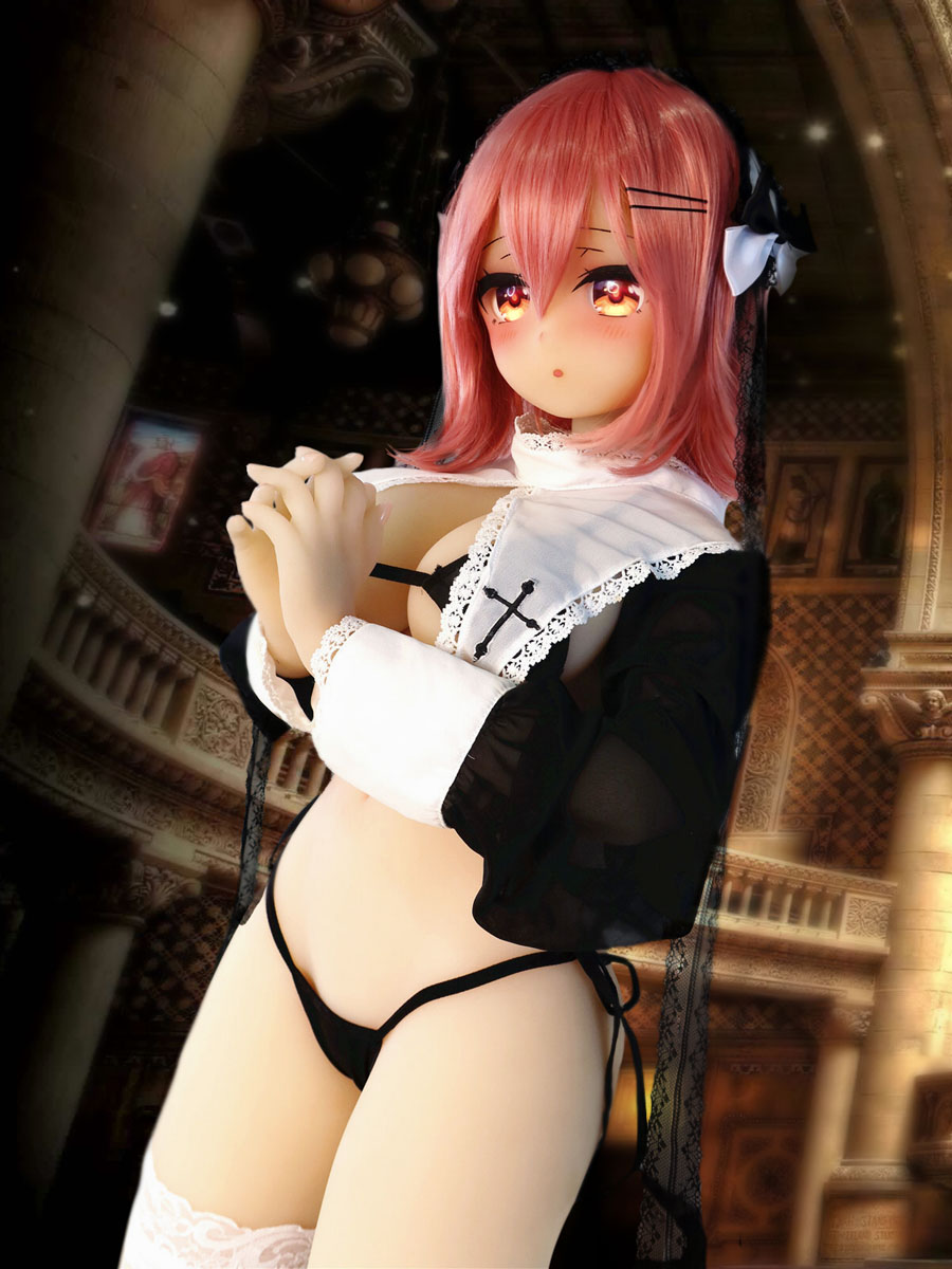 135cm G-Cup Head#62 Nuns Anime Doll Cosplay Sexdoll