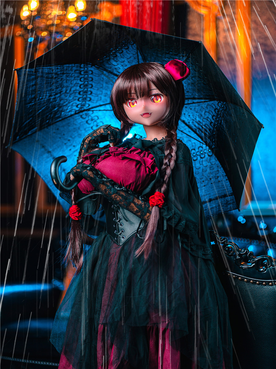 155cm H-cup Head#S1 Champagne Dark Gothic Cartoon Love Doll Bakuchi