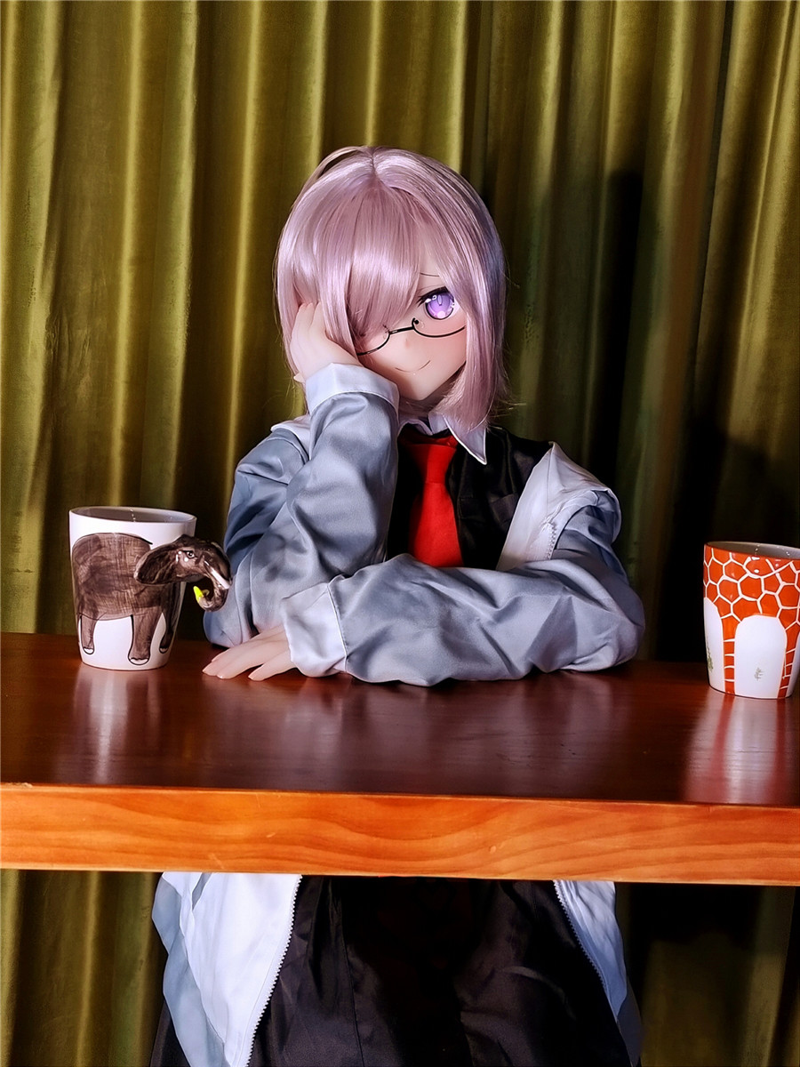 155cm Head#76 C-cup Silicone Head TPE Body Cosplay Love Doll