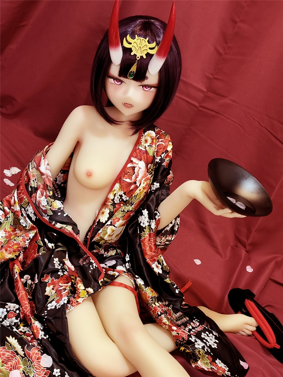 AotumeDoll#85 145cm B-cup TPE Silicone sex anime dolls Fate/Grand Shuten Doji Succubus doll